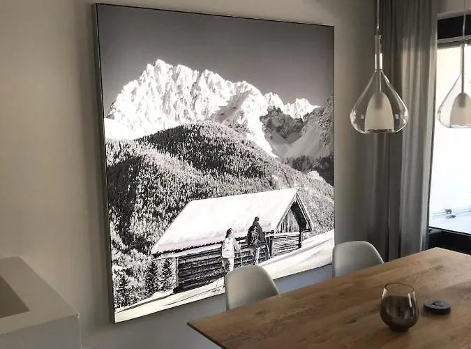 شقة Alpen-ferienwohnung Ginova جارمش بارتنكيرشن